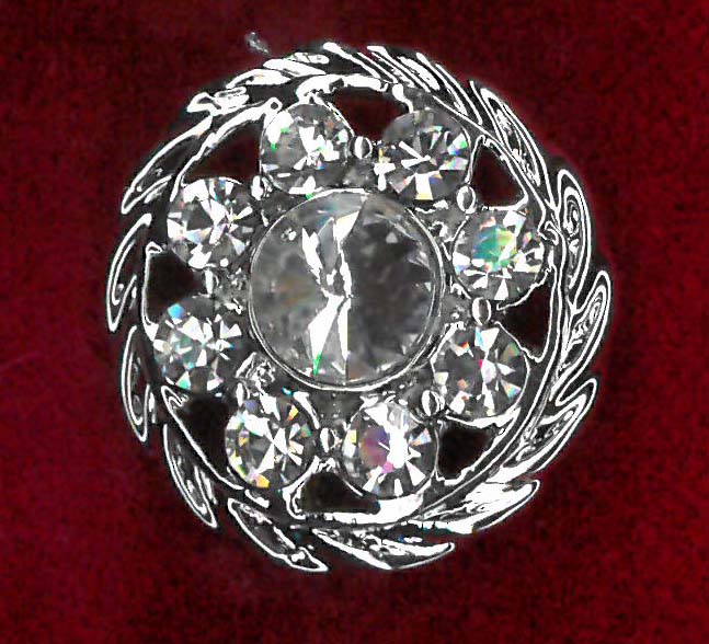 MAGENTIC BROOCH - NICKEL