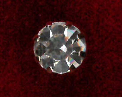 PRECIOSA CRYSTAL BUTTON - SIZE 10 - GOLD