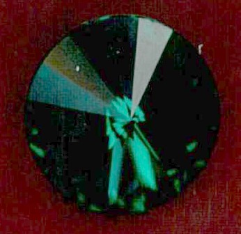 SWAROVSKI CRYSTAL BUTTON - SIZE 14 - EMERALD