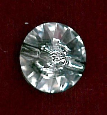 SWAROVSKI BUTTON - SIZE 10 - NICKEL