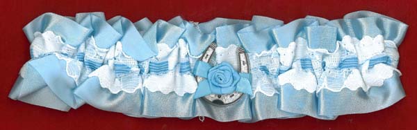 GARTER - BLUE