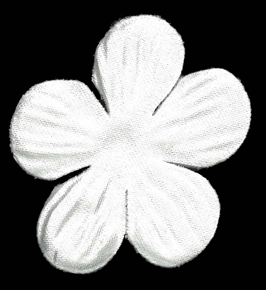 SATIN FLOWER - S IVORY