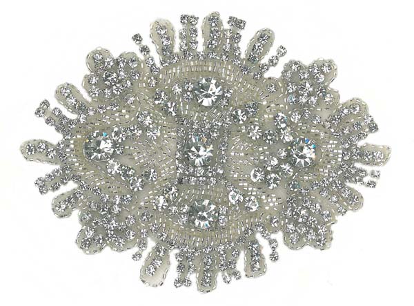 CRYSTAL BEADED MOTIF (SOLD SINGULARLY) - IV