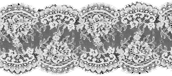 CORDED BEADED EDGING - IVORY