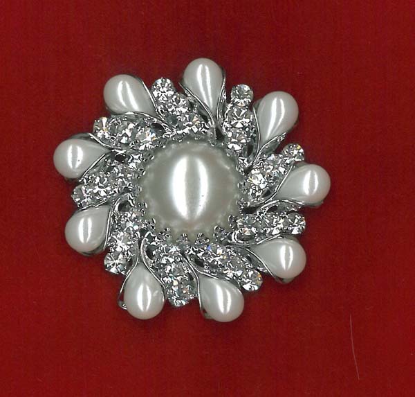 MAGNETIC BROOCH - IV/NICKEL